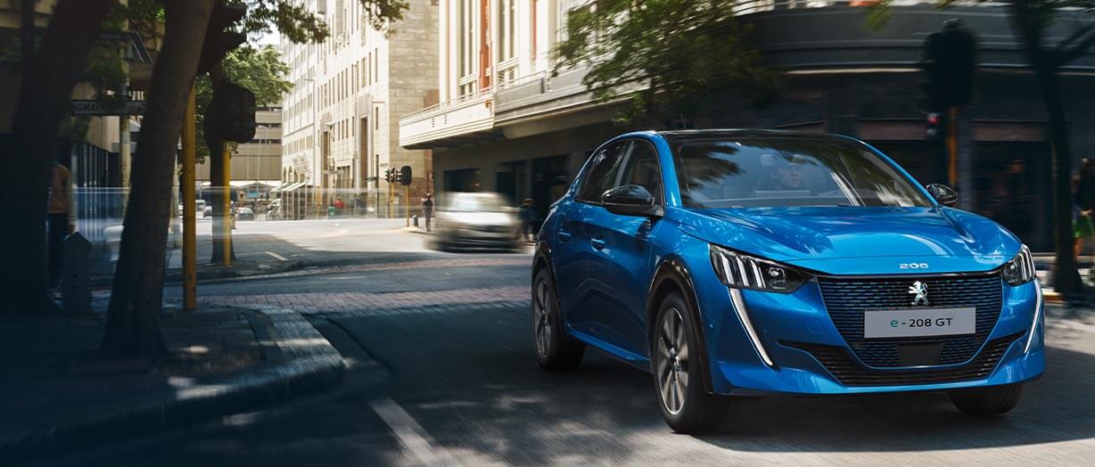 Der Peugeot e-208 Active Elektromotor 136