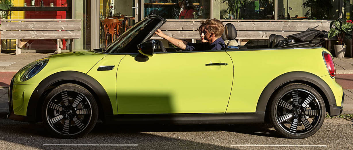 DAS MINI ONE CABRIO. ZIELRATE